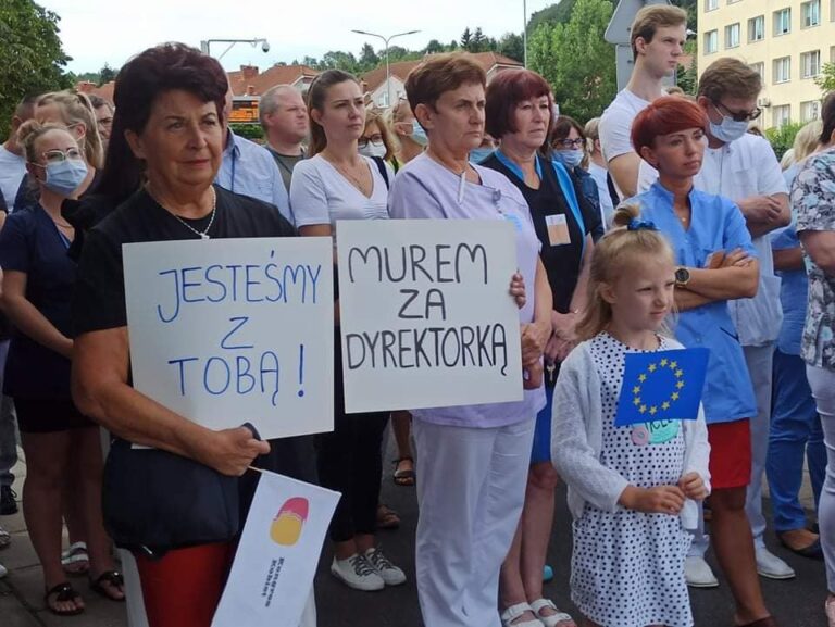 Skandaliczne odwołanie dyrektor szpitala