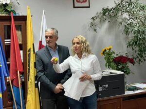 Spotkanie z prezydentem Wałbrzycha, wybory przewodniczącej