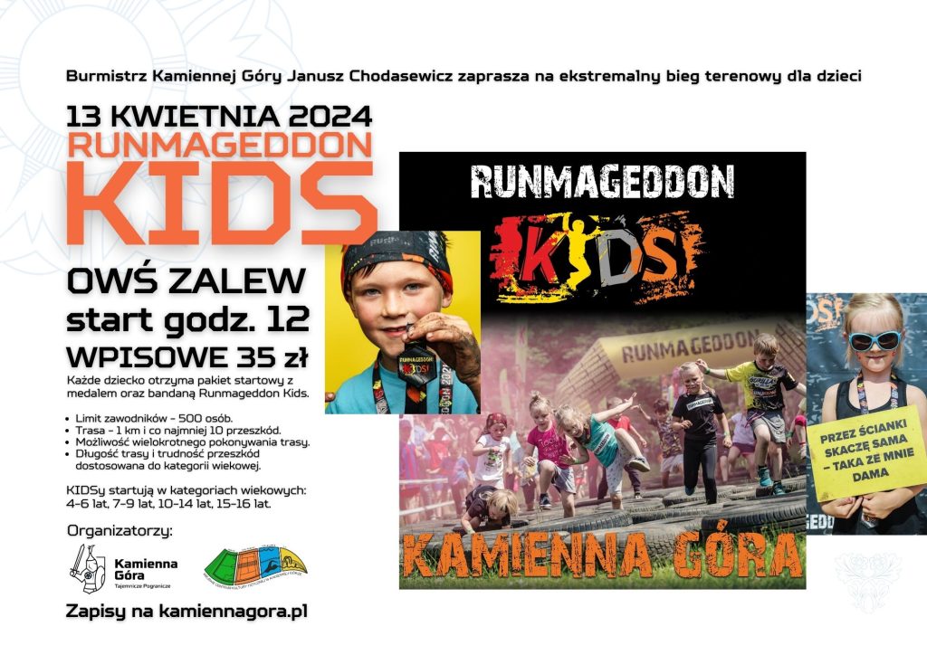 Runmageddon Kids nad Zalewem | 13 kwietnia