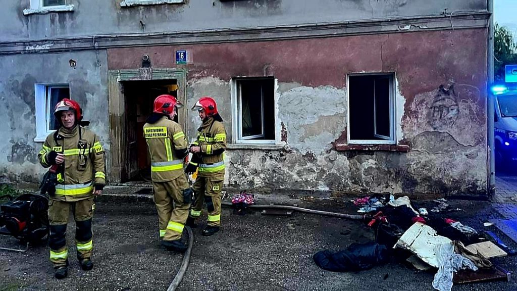 Dziś rano strażacy gasili pożar w Lubawce.