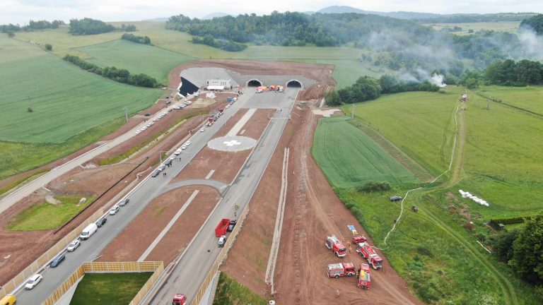 Tunel S3 Kamienna Góra – Bolków tuż przed otwarciem.