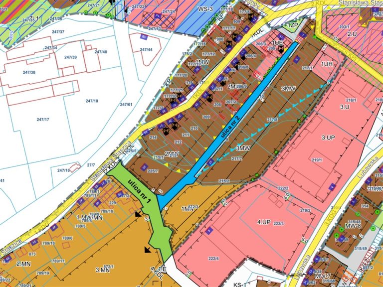 Nowe ulice w Kamiennej Górze: Dębowa i Targowa.