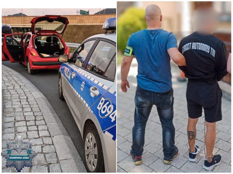 Mężczyzna próbował jeszcze uciekać, wyskakując przez okno, jednak natknął się wprost na kamiennogórskiego kryminalnego, który od razu go obezwładnił. Teraz za swoje czyny odpowie przed sądem.