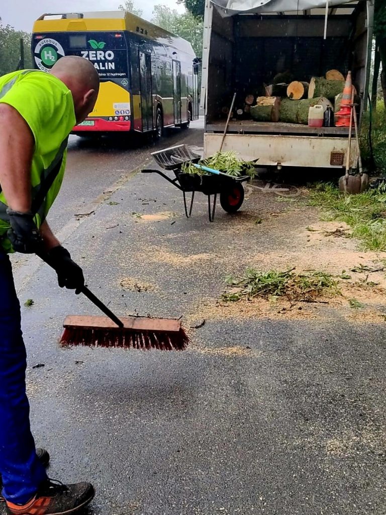 Nocna nawałnica na Dolnym Śląsku. 168 interwencji strażaków