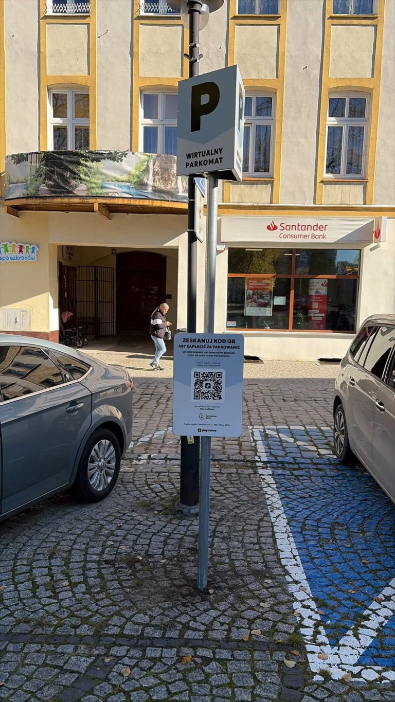 Wirtualne parkomaty w Kamiennej Górze. Nowe punkty opłat